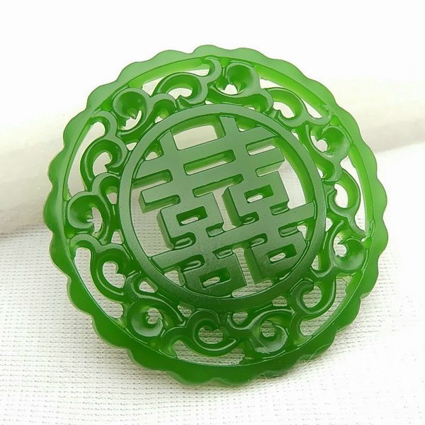 natural green jade pendant necklace chinese double-sided hollow out hand-carved charm jewelry fashion for men women gifts, Slivery;golden
natural green jade pendant necklace chinese double-sided hollow out hand-carved charm jewelry fashion for men women gifts, Slivery;golden