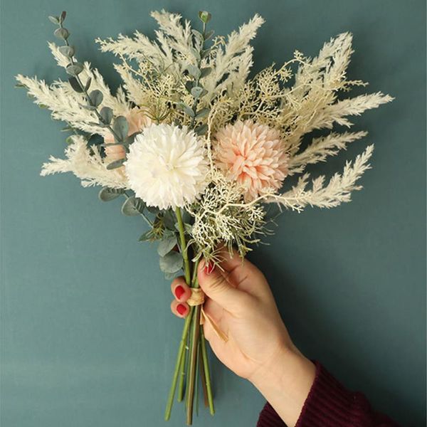 decorative flowers & wreaths ins artificial dandelion eucalyptus hybrid bouquet green plant wedding decoration home decor silk fake flower 3
decorative flowers & wreaths ins artificial dandelion eucalyptus hybrid bouquet green plant wedding decoration home decor silk fake flower 3