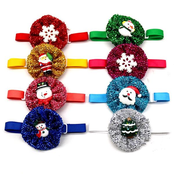 dog apparel 20/50pcs chirstmas accessories pet wedding bow tie collar samll bowtie shining santa claus grooming products
dog apparel 20/50pcs chirstmas accessories pet wedding bow tie collar samll bowtie shining santa claus grooming products