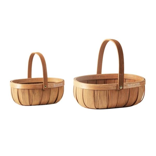 storage baskets home picnic basket wicker empty oval willow woven box fruit with handle present
storage baskets home picnic basket wicker empty oval willow woven box fruit with handle present