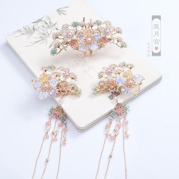 party masks ancient handwork headwear hanfu classical long tassel hairpin fairy antiquity step shake flower headpiece cosplay
party masks ancient handwork headwear hanfu classical long tassel hairpin fairy antiquity step shake flower headpiece cosplay