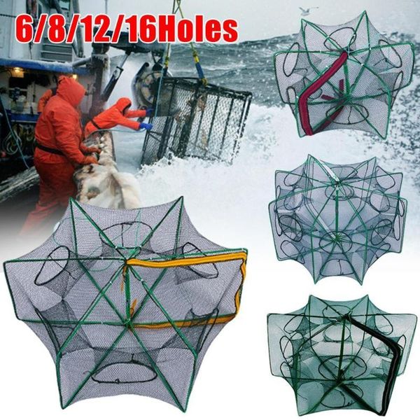 upgrade holes automatic fishing net shrimp cage foldable crab fish trap cast folding catcher accessories
upgrade holes automatic fishing net shrimp cage foldable crab fish trap cast folding catcher accessories
