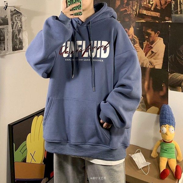 men's hoodies & sweatshirts korean style loose fashion print hip hop hoodie streetwear 2021 harajuku men clothing kpop couple coat male, Black
men's hoodies & sweatshirts korean style loose fashion print hip hop hoodie streetwear 2021 harajuku men clothing kpop couple coat male, Black