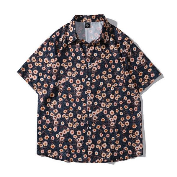 men's casual shirts fashion flower design short sleeve for hawaiian blouse summer harajuku japanese style camisa masculina, White;black
men's casual shirts fashion flower design short sleeve for hawaiian blouse summer harajuku japanese style camisa masculina, White;black