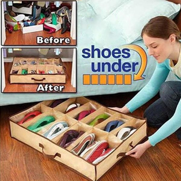 clothing & wardrobe storage 12pair home washable anti moisture zipper closure under bed dustproof bag reusable folding shoes box space savin
clothing & wardrobe storage 12pair home washable anti moisture zipper closure under bed dustproof bag reusable folding shoes box space savin