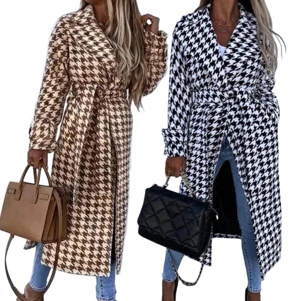 women's wool & blends women winter blend coat cardigan turn-down collar belted jacket pocket warm long outerwear elegant lapel, Black
women's wool & blends women winter blend coat cardigan turn-down collar belted jacket pocket warm long outerwear elegant lapel, Black