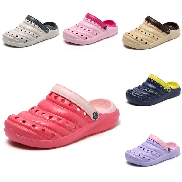 slippers women sandals casual 2021 summer beach comfortable pink outdoor slides slip on hole loafers garden sandalias mujer, Black
slippers women sandals casual 2021 summer beach comfortable pink outdoor slides slip on hole loafers garden sandalias mujer, Black