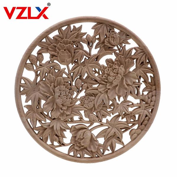 round wood carving applique oak furniture decorative mouldings decal cabinet door figurine craft flower board 50cm40cm30cm objects & figurin
round wood carving applique oak furniture decorative mouldings decal cabinet door figurine craft flower board 50cm40cm30cm objects & figurin