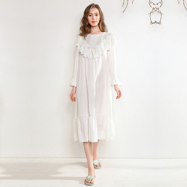 women's sleepwear woman nightgown cotton long sleeve night white lovely nighty vintage women nightwear eo39, Black;red
women's sleepwear woman nightgown cotton long sleeve night white lovely nighty vintage women nightwear eo39, Black;red