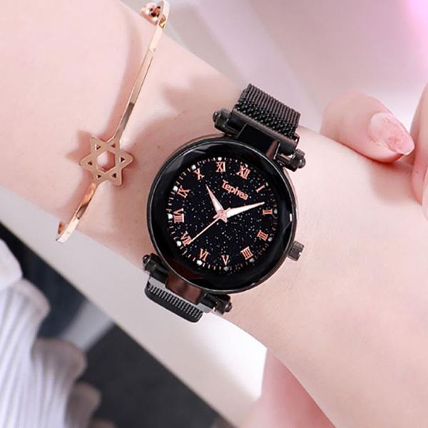 wristwatches 2021 watch ladies bracelet trending luminous clock women star watches for girls relogio feminino hodinky, Slivery;brown
wristwatches 2021 watch ladies bracelet trending luminous clock women star watches for girls relogio feminino hodinky, Slivery;brown