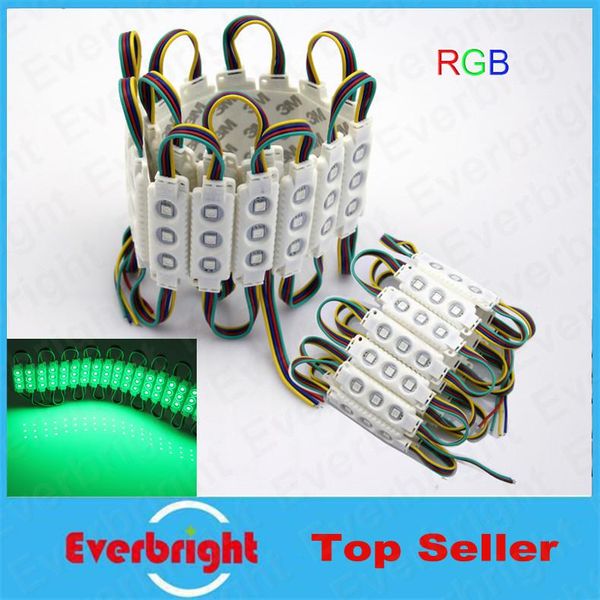pcs/lot led 3 module 12v waterproof rgb color changeable modules lighting injection white pcb
pcs/lot led 3 module 12v waterproof rgb color changeable modules lighting injection white pcb