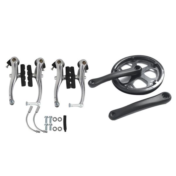 bike heels & chainwheels 2pair v brake bicycle mountain brakes clamp set with folding crankset 48t square hole 170mm
bike heels & chainwheels 2pair v brake bicycle mountain brakes clamp set with folding crankset 48t square hole 170mm