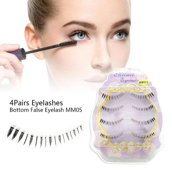 false eyelashes 4pairs lower pack 8 different styles under eye lashes soft 100% handmade clear band bottom
false eyelashes 4pairs lower pack 8 different styles under eye lashes soft 100% handmade clear band bottom