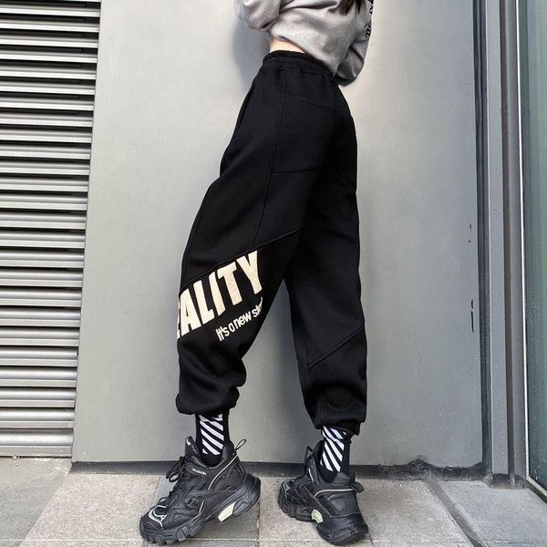 women's pants & capris for women 2021 streetwear baggy sweatpants soft girl casual trousers joggers black hip hop sports loose joggings, Black;white
women's pants & capris for women 2021 streetwear baggy sweatpants soft girl casual trousers joggers black hip hop sports loose joggings, Black;white