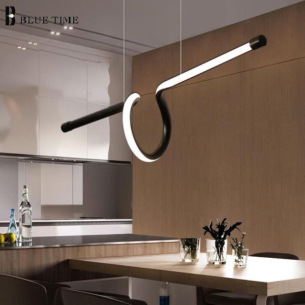 pendant lamps blue time led light for home modern ceiling lamp dining room kitchen living hanging black&white lustre 
pendant lamps blue time led light for home modern ceiling lamp dining room kitchen living hanging black&white lustre