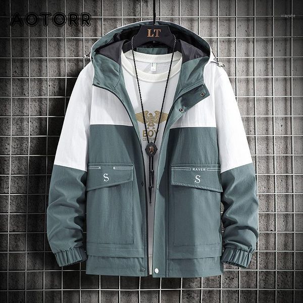 men's jackets windbreaker hooded fashion style male autum winter casual streetwear coat outwear men brand clothing drop, Black;brown
men's jackets windbreaker hooded fashion style male autum winter casual streetwear coat outwear men brand clothing drop, Black;brown