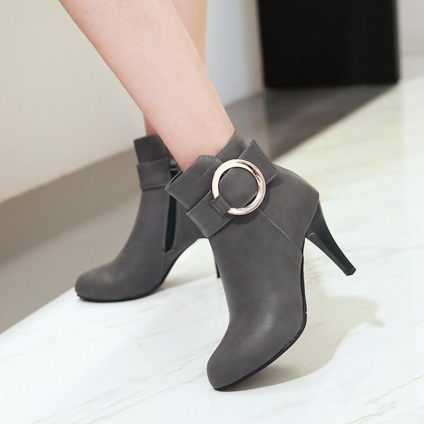 boots big size 9 10 11 12 women shoes ankle for ladies woman winter metal trim solid color, Black
boots big size 9 10 11 12 women shoes ankle for ladies woman winter metal trim solid color, Black