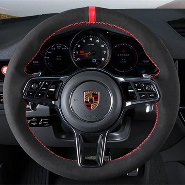 steering wheel covers diy hand-stitched suede leather car cover for panamera macan718 911 interior auto accessories
steering wheel covers diy hand-stitched suede leather car cover for panamera macan718 911 interior auto accessories