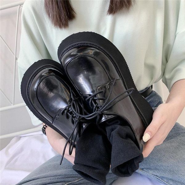 dress shoes 2021 japanese style vintage mary janes women's shallow mouth casual student lolita low heel women, Black
dress shoes 2021 japanese style vintage mary janes women's shallow mouth casual student lolita low heel women, Black