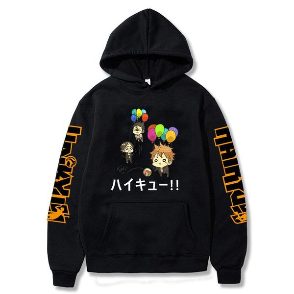 men's hoodies & sweatshirts anime haikyuu kageyama hinata hoodie men/women hip hop casual loose harajuku sweatshirt streetwear over, Black
men's hoodies & sweatshirts anime haikyuu kageyama hinata hoodie men/women hip hop casual loose harajuku sweatshirt streetwear over, Black