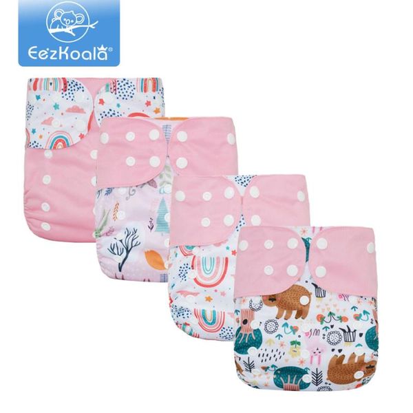 cloth diapers eezkoala 4pcs/set eco-friendly pocket diaper fast dry washable baby nappies reusable fit 5-15kg nappy
cloth diapers eezkoala 4pcs/set eco-friendly pocket diaper fast dry washable baby nappies reusable fit 5-15kg nappy