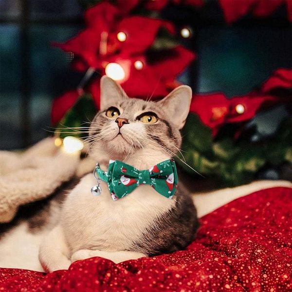 cat costumes pet collar with removable bow tie and bell cute christmas theme print breakaway buckle safety puppy kitten
cat costumes pet collar with removable bow tie and bell cute christmas theme print breakaway buckle safety puppy kitten
