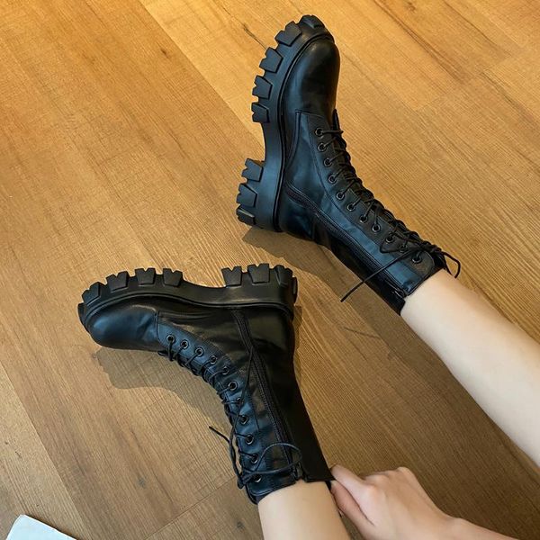 white ankle boots flat heel booties ladies round toe brand women's shoes winter footwear boots-women lace up low heels, Black
white ankle boots flat heel booties ladies round toe brand women's shoes winter footwear boots-women lace up low heels, Black