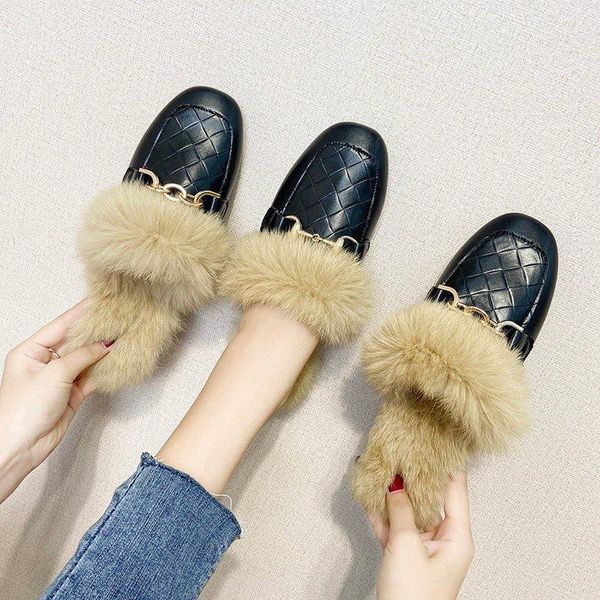 winter fur warm snow large size shoes women lazy loafers moccasins furry slides fluffy hairy flip flops 45 slippers, Black
winter fur warm snow large size shoes women lazy loafers moccasins furry slides fluffy hairy flip flops 45 slippers, Black