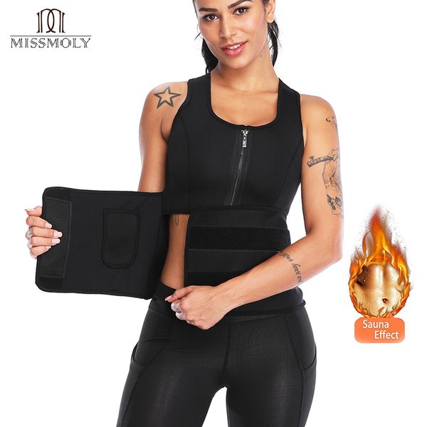 thermo slimming vest for women sweat sauna neoprene weight loss waist trainer shaper corset cincher black zipper plus size
thermo slimming vest for women sweat sauna neoprene weight loss waist trainer shaper corset cincher black zipper plus size