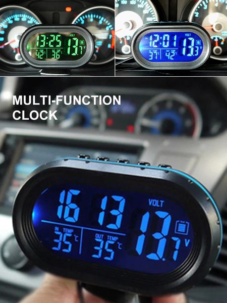 interior decorations 12v car digital clock and temperature volmeter thermometer dashboard lcd display with backlit voltage tester led light
interior decorations 12v car digital clock and temperature volmeter thermometer dashboard lcd display with backlit voltage tester led light