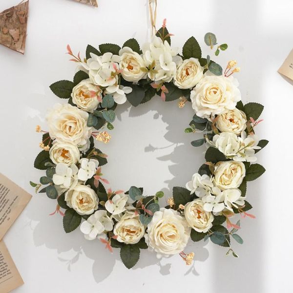 artificial wreaths silk peony flowers simulation garland round heart for wedding party decoration 13.4inch decorative &
artificial wreaths silk peony flowers simulation garland round heart for wedding party decoration 13.4inch decorative &