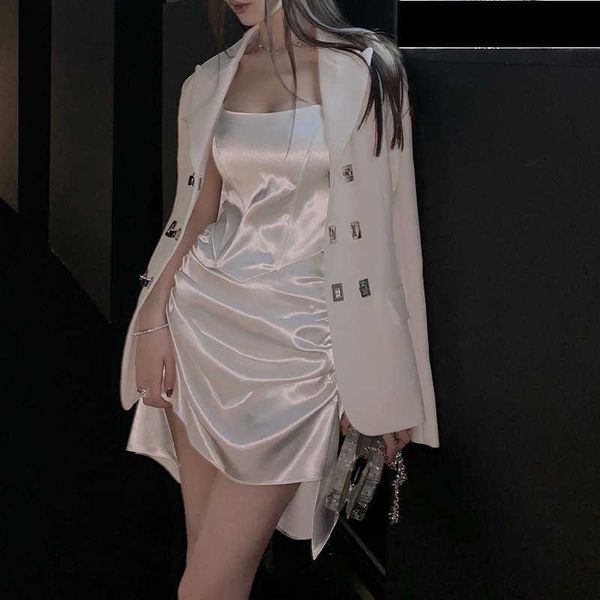 luxury party evening dress fashionable and versatile ins blogger spin buckle niche dign sense long sleeve temperament suit coat, White;pink
luxury party evening dress fashionable and versatile ins blogger spin buckle niche dign sense long sleeve temperament suit coat, White;pink