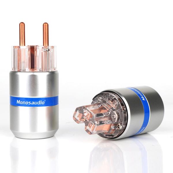 smart power plugs monosaudio e107/f107 pure copper hifi plug schuko connector +iec female
smart power plugs monosaudio e107/f107 pure copper hifi plug schuko connector +iec female