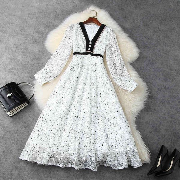 casual dresses spring gauze celebrity v-neck dress princess women long sleeve on vacation cocktail party summer sa1k, Black;gray
casual dresses spring gauze celebrity v-neck dress princess women long sleeve on vacation cocktail party summer sa1k, Black;gray