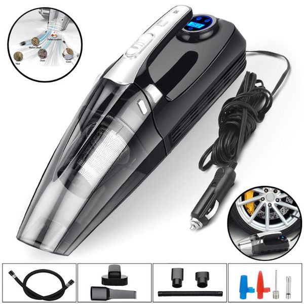 vacuum cleaner 4 in 1 auto air compressor pump car digital tire inflator dual filters with emergency led light 12v 120w
vacuum cleaner 4 in 1 auto air compressor pump car digital tire inflator dual filters with emergency led light 12v 120w