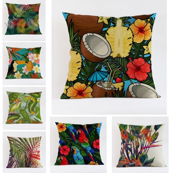 cushion/decorative pillow fashion cotton linen tropical plant flowers bird grass decorative throw pillows case cushion cover so
cushion/decorative pillow fashion cotton linen tropical plant flowers bird grass decorative throw pillows case cushion cover so