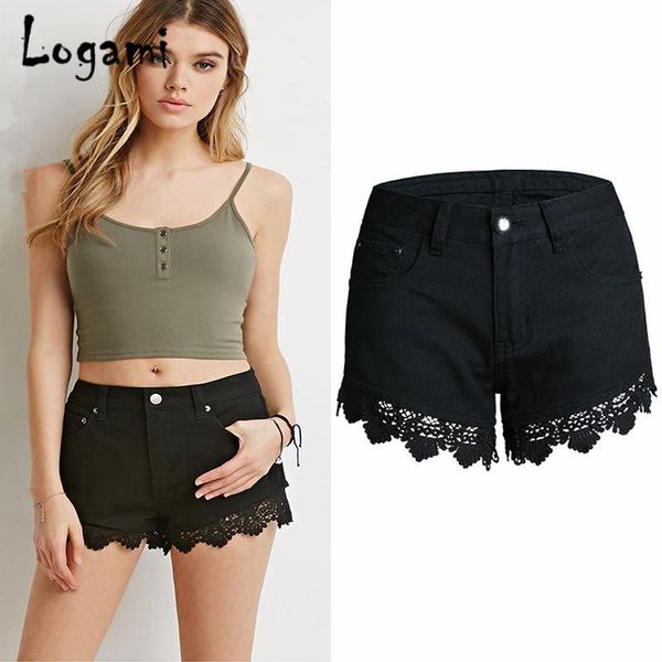 black lace jeans shorts women summer 2021 denim woman casual short plus size women's, White;black
black lace jeans shorts women summer 2021 denim woman casual short plus size women's, White;black