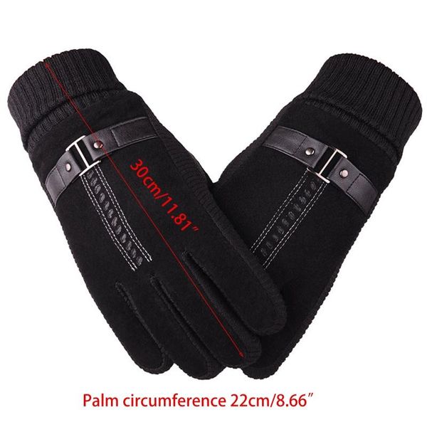 five fingers gloves men winter autumn faux leather thermal touch screen thicken plush lining warm windproof anin-slip cycling mittens, Blue;gray
five fingers gloves men winter autumn faux leather thermal touch screen thicken plush lining warm windproof anin-slip cycling mittens, Blue;gray