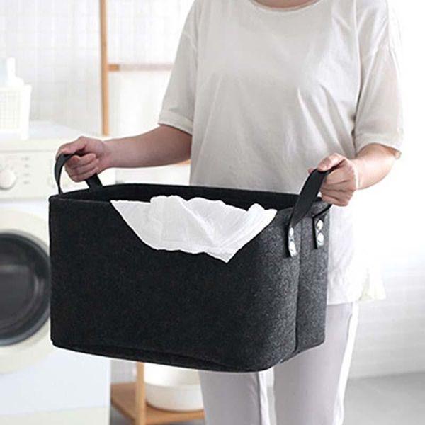 storage baskets wool felt foldable toy laundry basket dirty clothes hamper holder bag home organizer container
storage baskets wool felt foldable toy laundry basket dirty clothes hamper holder bag home organizer container