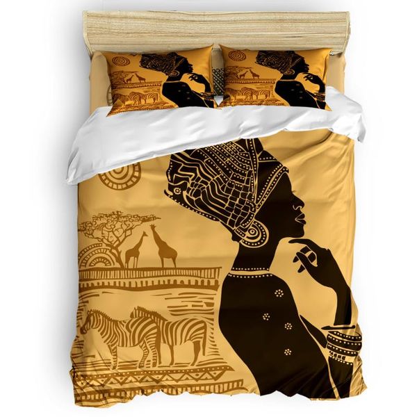 bedding sets african women ethnic giraffe zebra duvet cover set with pillowcase comfortable bedroom supplies king size
bedding sets african women ethnic giraffe zebra duvet cover set with pillowcase comfortable bedroom supplies king size
