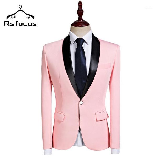 rsfocus autumn slim fit pink blazers for men luxury man blazer casual suit jacket prom party wedding stage costume xz201 men's suits &, White;black
rsfocus autumn slim fit pink blazers for men luxury man blazer casual suit jacket prom party wedding stage costume xz201 men's suits &, White;black