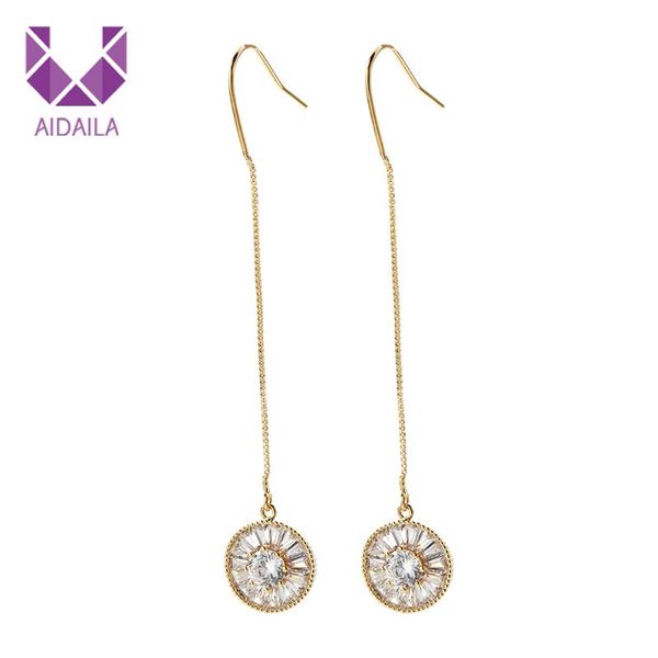 dangle & chandelier women charm light long drop earrings for office ladies with + cubic zirconina zircon wedding, Silver
dangle & chandelier women charm light long drop earrings for office ladies with + cubic zirconina zircon wedding, Silver