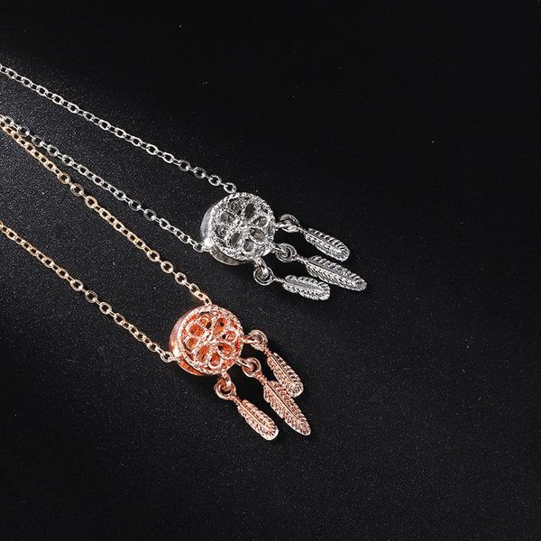 chains jewelry simple necklace colorful dream hollow out catching pendant collarbone chain female lovers, Silver
chains jewelry simple necklace colorful dream hollow out catching pendant collarbone chain female lovers, Silver