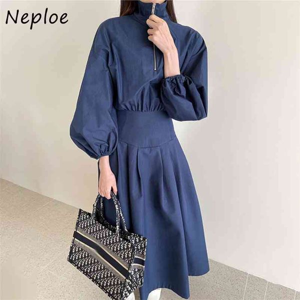 stand collar long sleeve pullover dress women high waist hip a line vestidos spring solid work style ol robe 210422, Black;gray
stand collar long sleeve pullover dress women high waist hip a line vestidos spring solid work style ol robe 210422, Black;gray