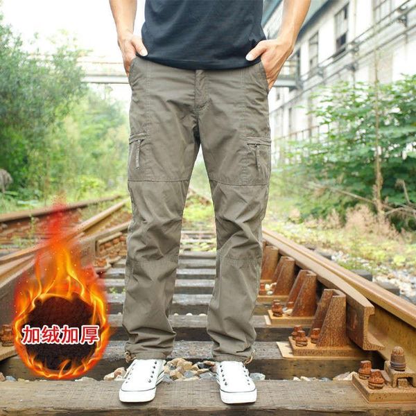 men's pants nice tide men fleece liner army military multiple pockets winter trousers male thermal hunting, Black
men's pants nice tide men fleece liner army military multiple pockets winter trousers male thermal hunting, Black