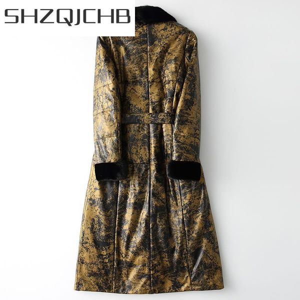 women's leather & faux jchb 100% genuine jacket real fur coat autumn winter women clothes 2021 korean mink collar sheepskin zt1, Black
women's leather & faux jchb 100% genuine jacket real fur coat autumn winter women clothes 2021 korean mink collar sheepskin zt1, Black