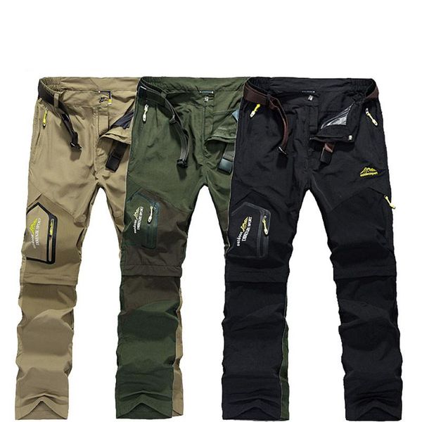 men's pants men hight quality outdoor quick dry removable hiking plus size 6xl breathable shorts mountain camping trekking trousers, Black
men's pants men hight quality outdoor quick dry removable hiking plus size 6xl breathable shorts mountain camping trekking trousers, Black