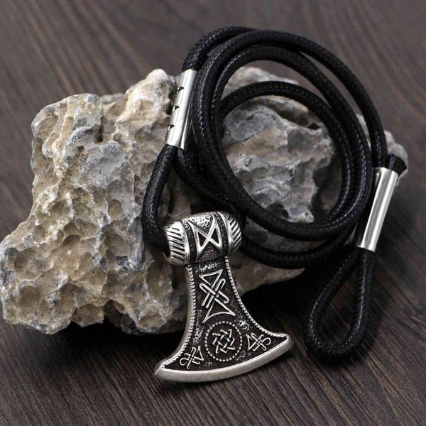 new fashion simple domineering titanium steel axe leather bracelet, Silver 
new fashion simple domineering titanium steel axe leather bracelet, Silver