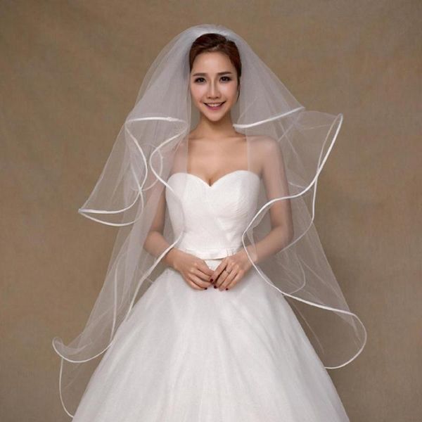 bridal veils 2021 wedding accessories white veil ivory velos de novia headwear four layer 1m, Black
bridal veils 2021 wedding accessories white veil ivory velos de novia headwear four layer 1m, Black