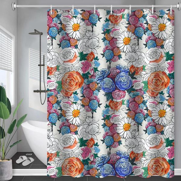 shower curtains 3d flowers pattern vintage bath curtain with hooks polyester fabric cloth printing for bathroom cortinas
shower curtains 3d flowers pattern vintage bath curtain with hooks polyester fabric cloth printing for bathroom cortinas